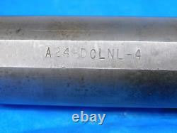 1 1/2 Shank Dia A24-dclnl-4 Steel Indexable Boring Bar Cnmx 1204 Inserts 1.5