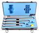4 Pc Indexable Boring Bar Set, 14 Ccgt32.51 Inserts, 1/2 To 1, For Aluminum