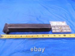 AGF TG-001 1 1/2 SHANK INDEXABLE DOUBLE BORING BAR 1.5 With 2 NEW DCMT INSERTS