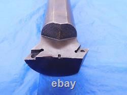 AGF TG-001 1 1/2 SHANK INDEXABLE DOUBLE BORING BAR 1.5 With 2 NEW DCMT INSERTS