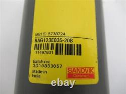 Sandvik 5738724, RAG123E035-20B Indexable Boring Bar