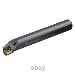 Walter A10r-Sclcr3 Indexable Boring Bar, A10r-Sclcr3, 8 In L, High Speed Steel