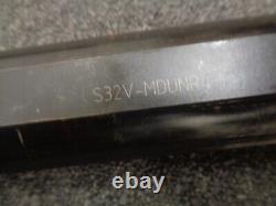 Barre d'alésage indexable Dorian S32V-MDUNR-4 pour main droite, 2 tiges, longueur de 9,25 pouces FL454329