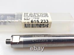 Kaiser 615.233 Barre d'alésage indexable en carbure massif 14mm x 117HM