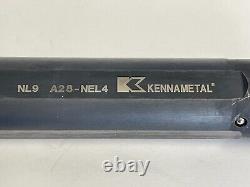 Kennametal A28-NEL4 Barre d'alésage indexable à coupe supérieure 1-3/4 pouce Queue 1094848