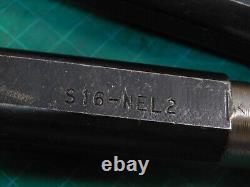 Kennametal S16-NEL2 1.0 Barre d'alésage, de filetage et de rainurage indexable